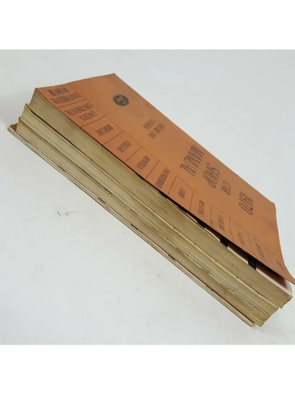 1970 Ford Car Auto Service Mechanic Shop Repair Manual Set Factory 1, 3, 4, 5